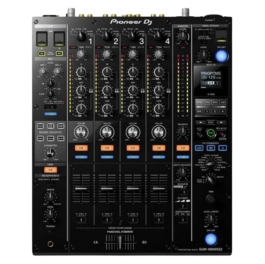 Pioneer DJM-900NXS2 DJ mixer backline rental
